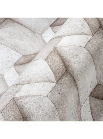 A.S. Création Tapete Concrete Shape in Hellgrau