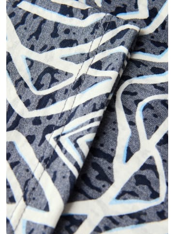 Cecil T-Shirt in Ausbrenner-Optik in Blau