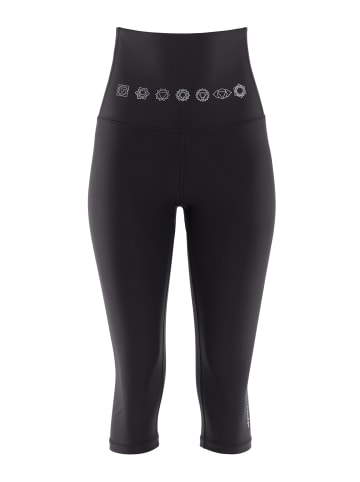 Winshape Functional Comfort High Waist ¾-Tights 7 Chakras HWL212C in schwarz/7-chakras