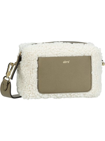 Abro Umhängetasche Kaia Eco Fur 30986 in Ivory/Siena