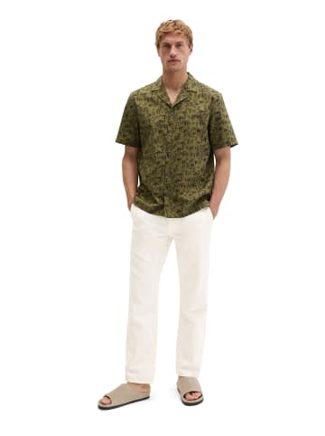 Marc O'Polo Kurzarm-Hemd regular in Medium Green
