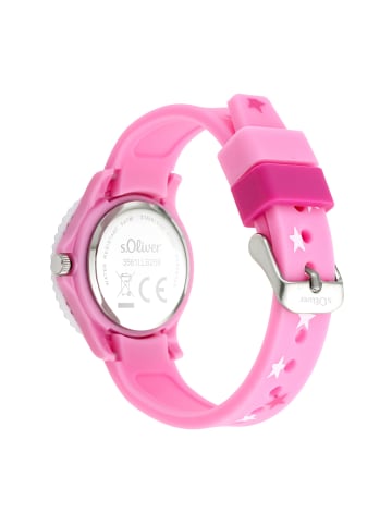 s.Oliver Armbanduhr The Magic Time in pink