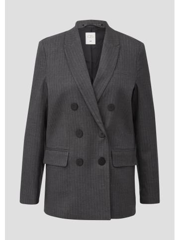QS Indoor-Blazer in 98J0_dunkelgrau
