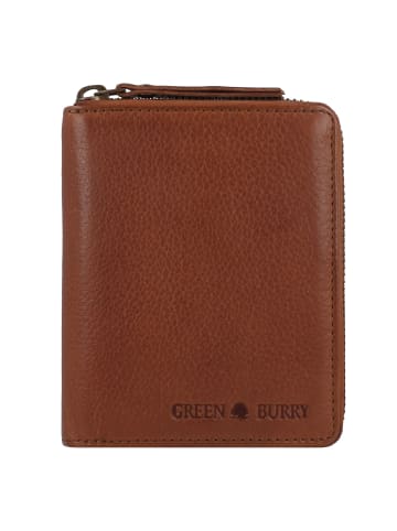 Greenburry Colombiana Geldbörse RFID Schutz Leder 10.5 cm nougat