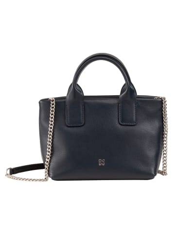 DuDu Ibiza Handtasche Leder 22 cm in navy