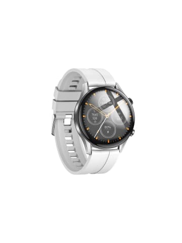 HOCO Smartwatch mit Anruffunktion Y7 Pro silber - 128 MB Bluetooth in Silber