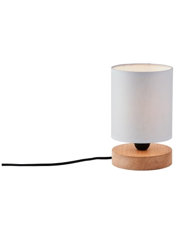 Brilliant Tischleuchte Vonnie ⌀ 13 cm in grau/holz