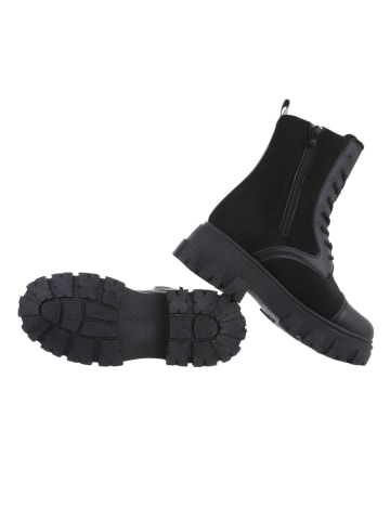 Ital-Design Stiefelette in Schwarz