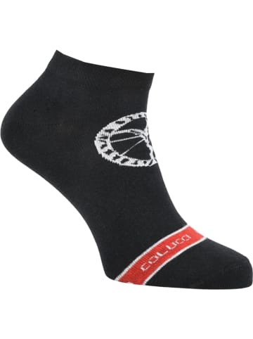 Carlo Colucci Sneakersocken Centaro in Schwarz