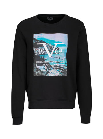19V69 Italia by Versace Sweatshirt Joseph in schwarz