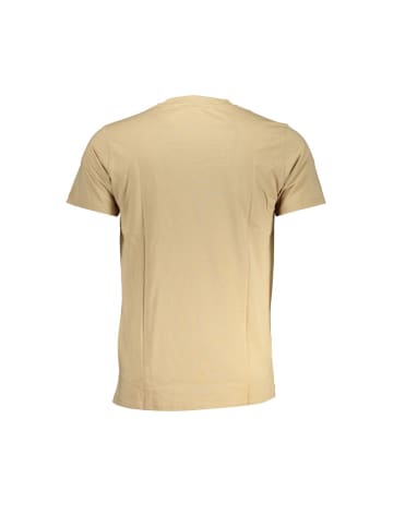 cavalli CLASS Beige Baumwoll-T-Shirt