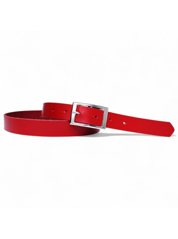 FRONHOFER Ledergürtel in Rot