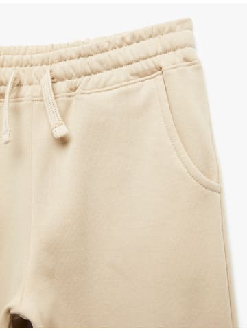 KOTON SWEAT BOTTOMS in Beige