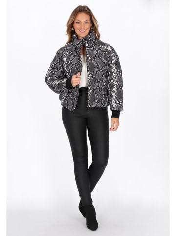faina Women Jacket in black multicolor