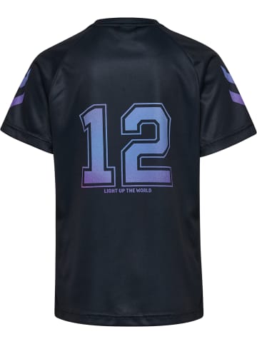 Hummel Hummel T-Shirt Hmlshimmer Multisport Kinder in BLACK/CAYENNE