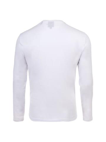 Armani Exchange Longsleeve 1er Pack in Weiß