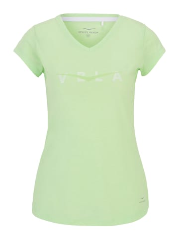 Venice Beach V-Neck Shirt VB Alisja in pistachio