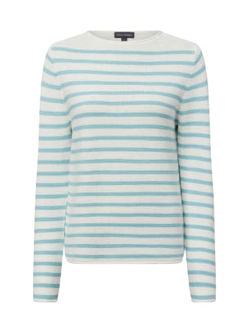 Franco Callegari Strickpullover in weiß hellblau - 0009