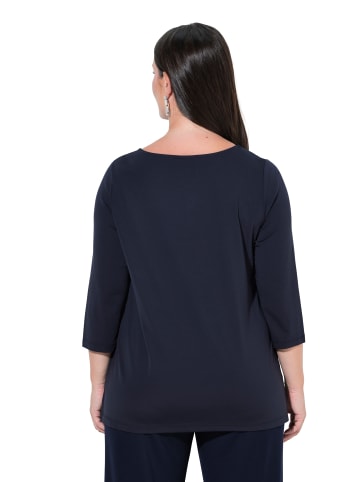 Ulla Popken Shirt in dunkles marine