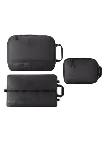 Eagle Creek Pack-It  Packtaschen Set 3tlg. mit Dehnfalte in black