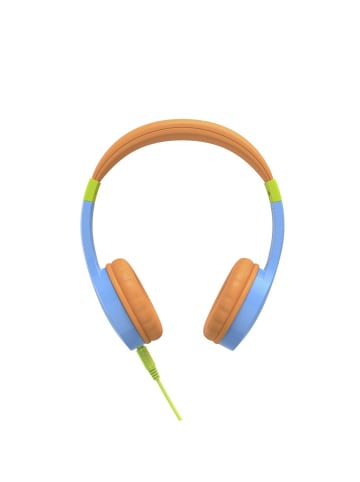 Hama Kinderkopfhörer, kabelgebunden, On-Ear, Blau/Bunt in Orange