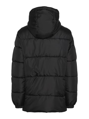 Pieces Wattierte Jacke in Black