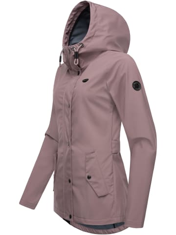 ragwear Softshelljacke Margge Shell in Mauve