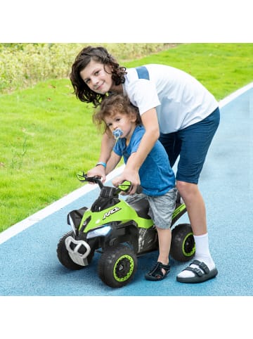 HOMCOM Rutschauto Grün