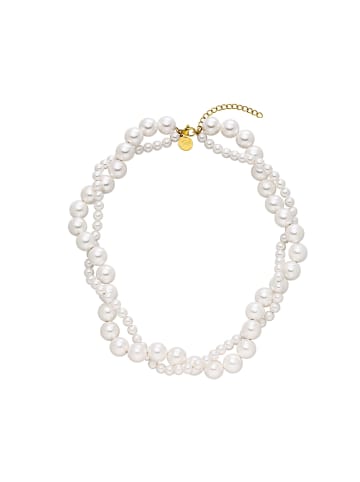 PURELEI Kette Pearl Elegance 40-45 cm in Gold