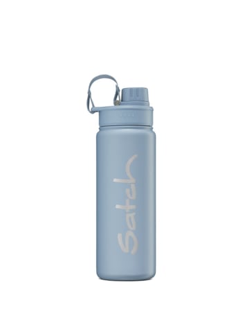 Satch Edelstahl Trinkflasche Nordic Ice Blue in blau