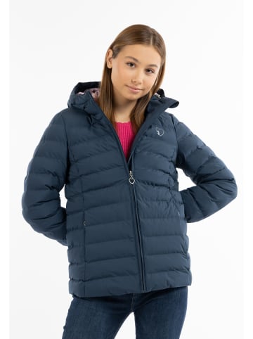 myMo Damen Wattierte Winterjacke in Marine