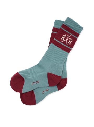 Band of Rascals Socken " Sport " in arctic-blue-bordeaux