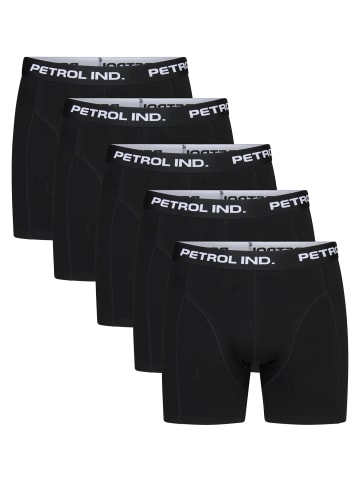 Petrol Industries 5er-Pack Boxershorts Turbo in Schwarz