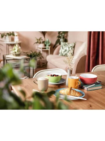 Seltmann Weiden 6er Set Frühstücksteller Liberty Pure Colors ø 22,5 cm in Mango Orange