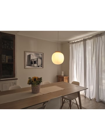 Osram Decor Glass Lantern Pendelleuchte E27 Holz 310mm