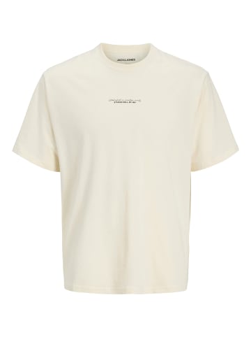 Jack & Jones T-Shirt 'Rikkie' in cremeweiß