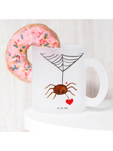 Mr. & Mrs. Panda Teetasse Spinne Agathe Liebe ohne Spruch in Transparent