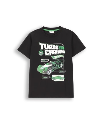 Coccodrillo T-Shirt mit kurzen Ärmeln in schwarz