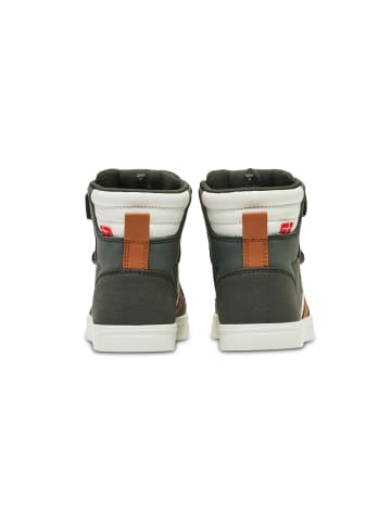 Hummel Sneaker High Slimmer Stadil Leather High Jr in FOREST NIGHT