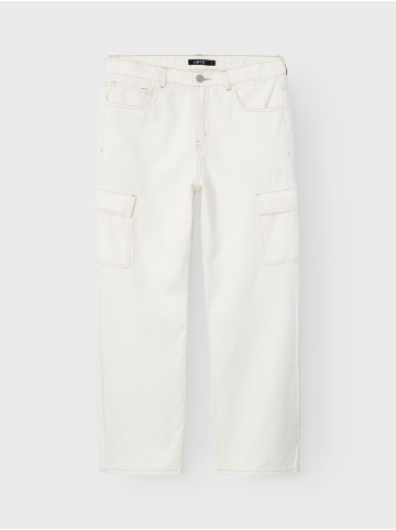 name it Cargohose in White Alyssum