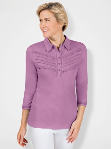 WITT WEIDEN Poloshirt in orchidee