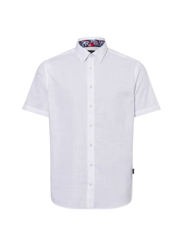 Bugatti Freizeithemd in weiß