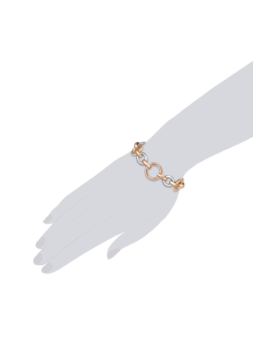 Lulu & Jane Armband Metall-Legierung in roségold