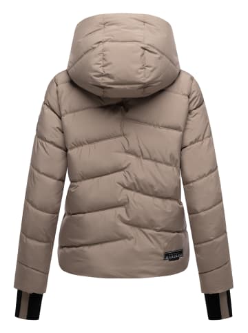 Marikoo Steppjacke Yukanii XVI in Taupe Grey