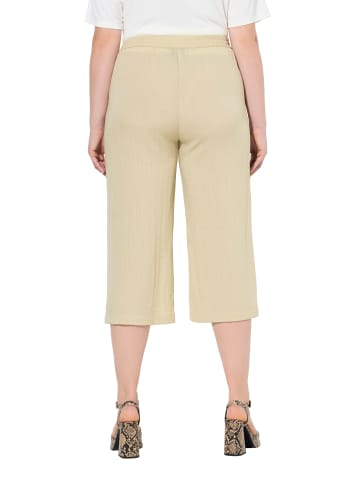 Ulla Popken Culotte in khaki-beige