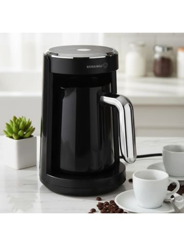 Korkmaz Korkmaz Keyif A768-10 Mokkamaschine 480 W - Schwarz in Schwarz
