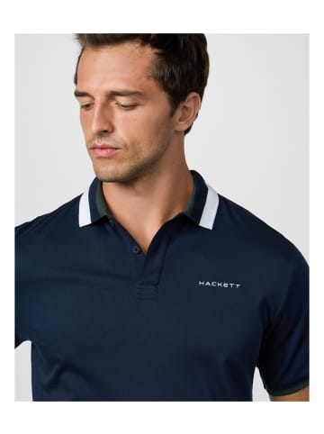 Hackett London Polo in Marine