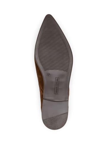 Marc O'Polo Ballerina Model Camilla in Dark Cognac