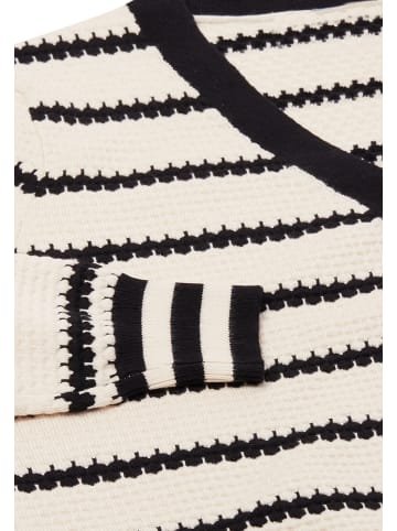 usha BLUE LABEL Women Cardigan in Wollweiss Schwarz