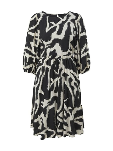 comma Kleid in Schwarz